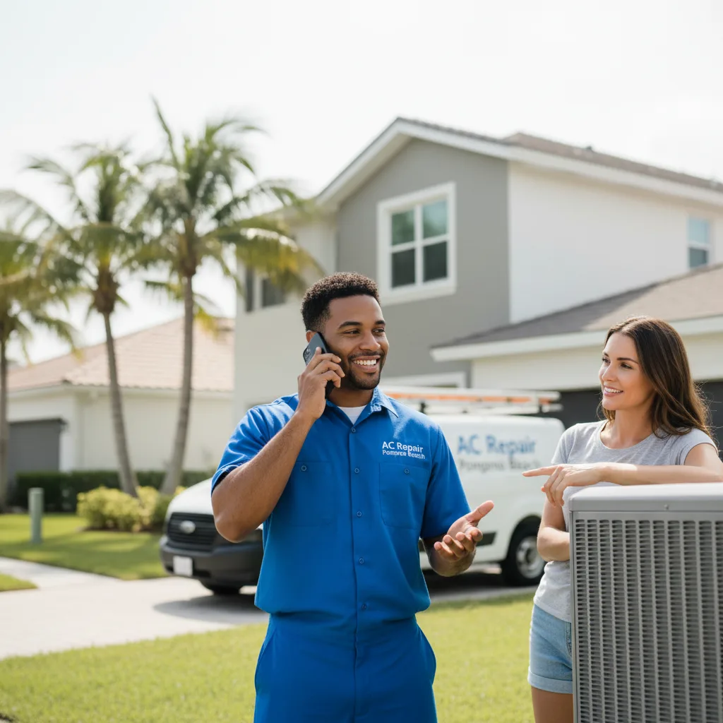 AC Repair Pompano Beach customer support in Sauk Village